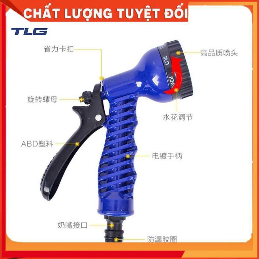 Bộ dây vòi xịt rửa xe, tưới cây, dọn dẹp nhà cửa 7-10m 206843