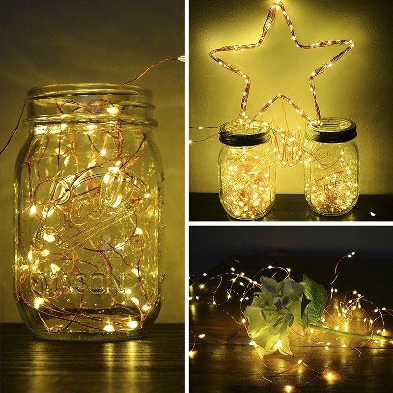 Dây đèn Led đom đóm Fairy Light GIVASOLAR dài 10 mét - Nguồn USB