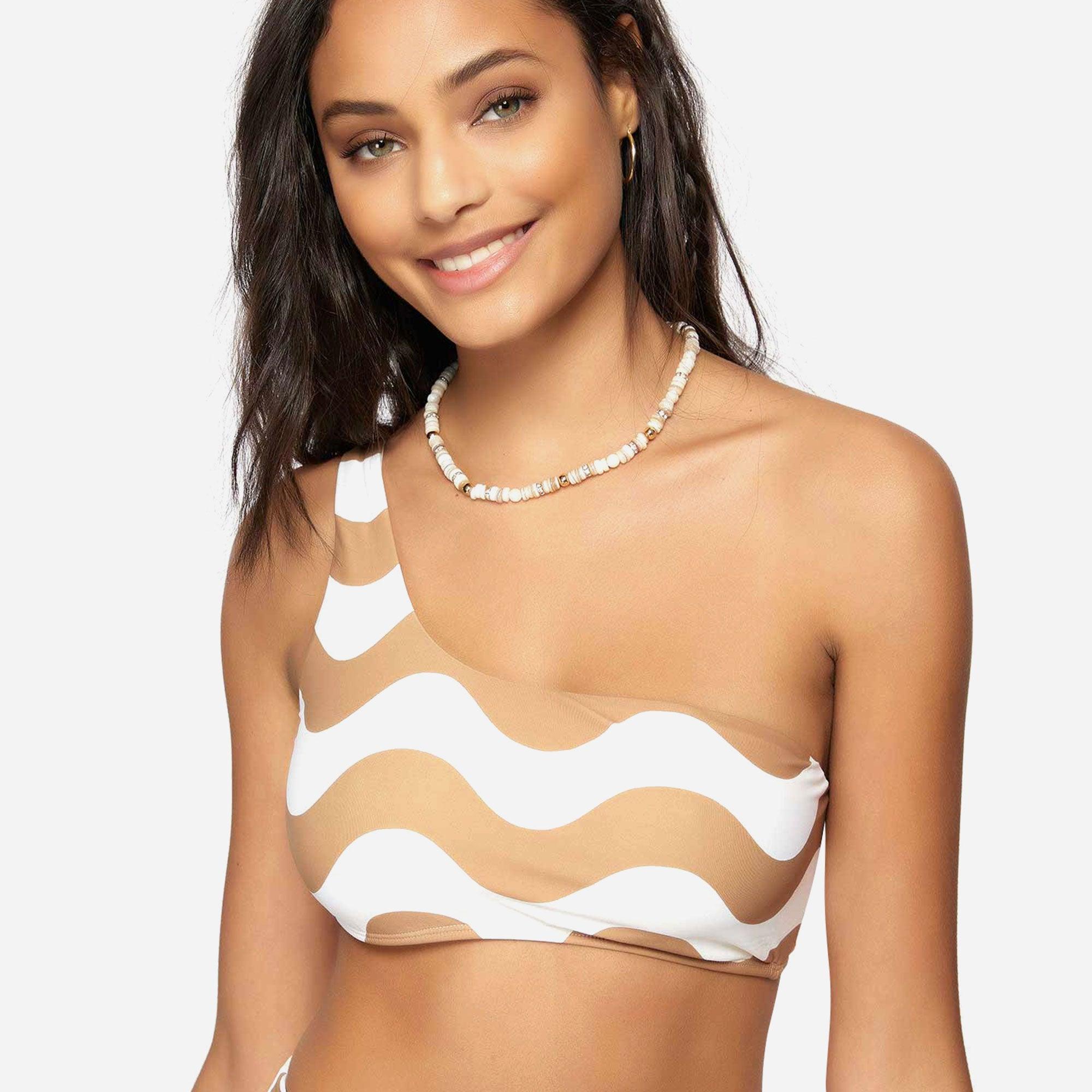 Áo bơi nữ Oneill Wavy Stripe - HO2474033-CAR