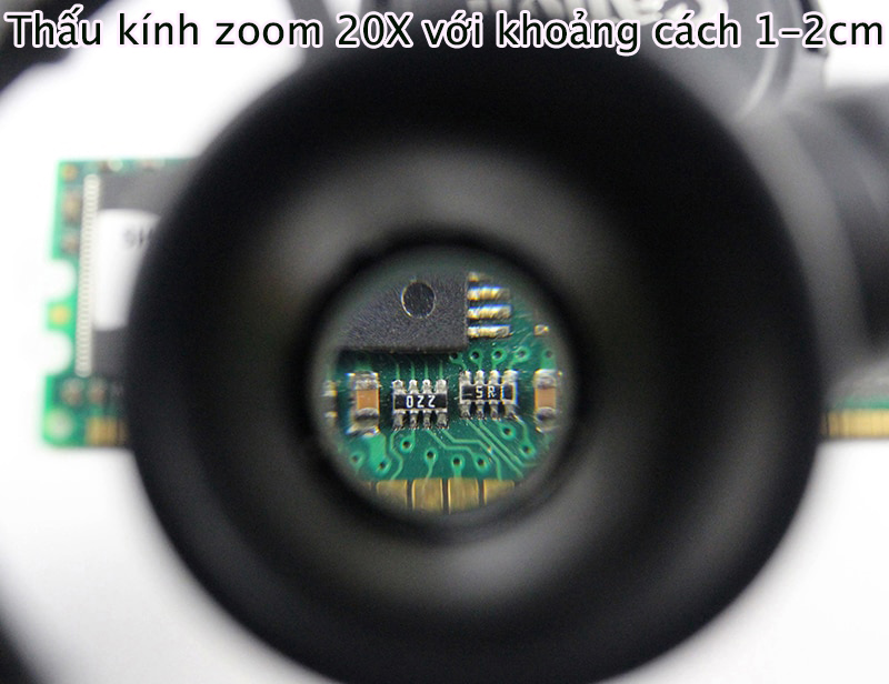 Kính lúp đeo mắt có đèn M2 zoom