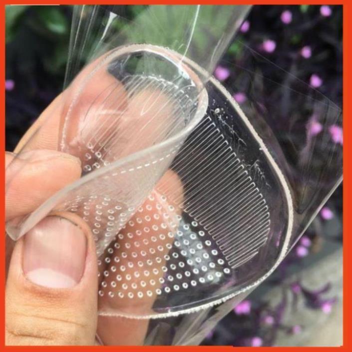 Lót đế giày Silicone trong suốt dính chống trượt nửa trước giày 21646a