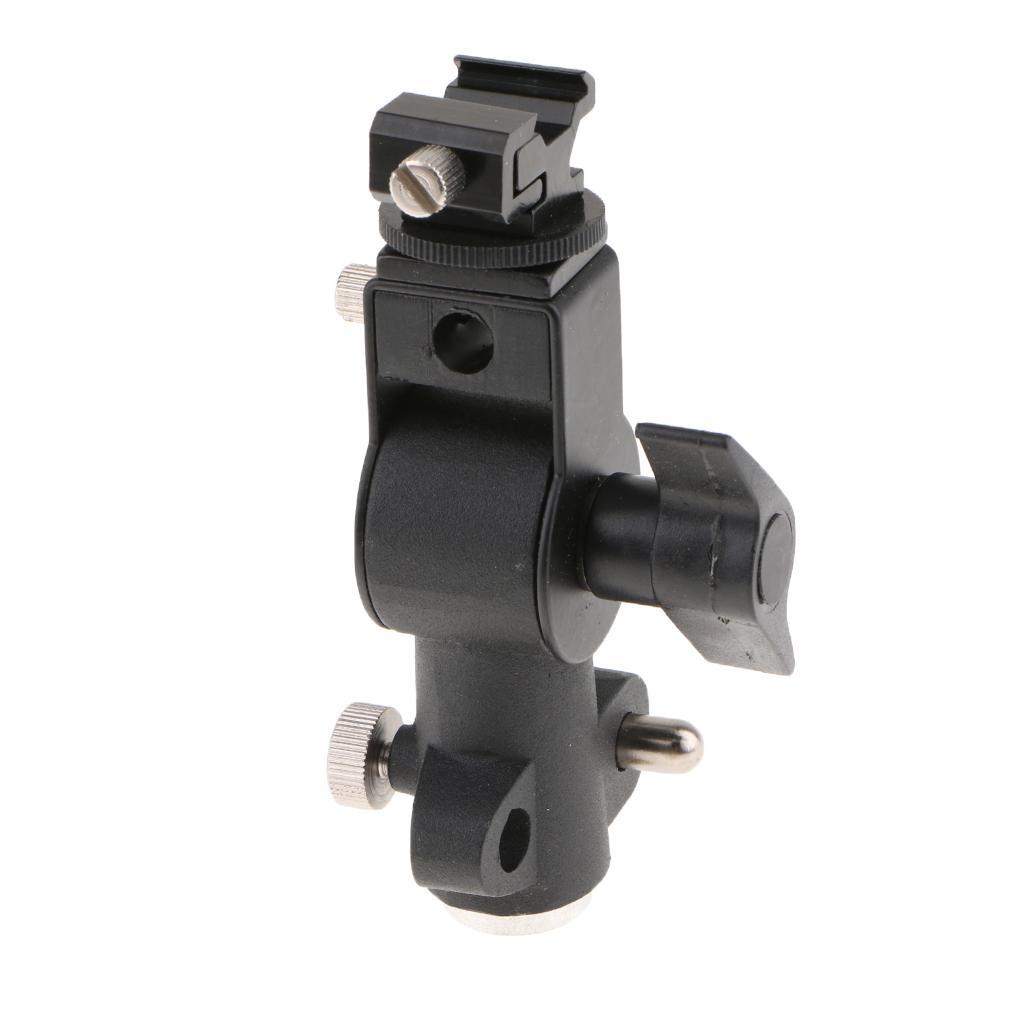 Flash Bracket Hot Shoe Umbrella Holder Mount Light Stand For Camera D Type