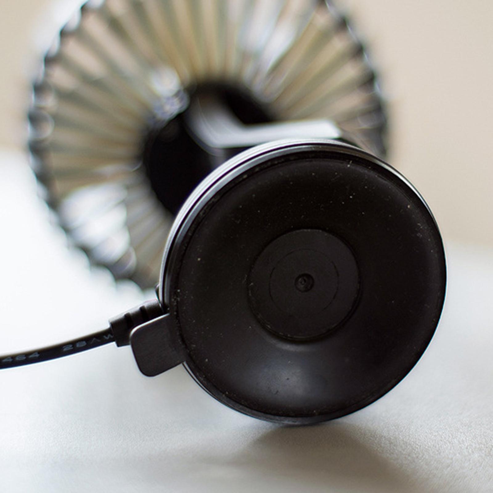 5V USB Fan Variable Speed Suction Cup Ventilation Small for Car Van Office