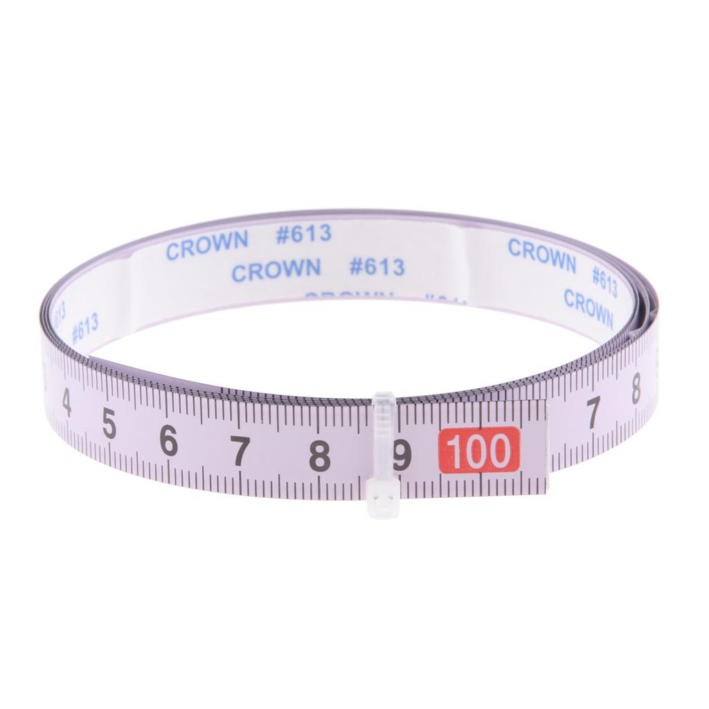 Miter Saw Track Tape Measure Adhesive Metric Ruler