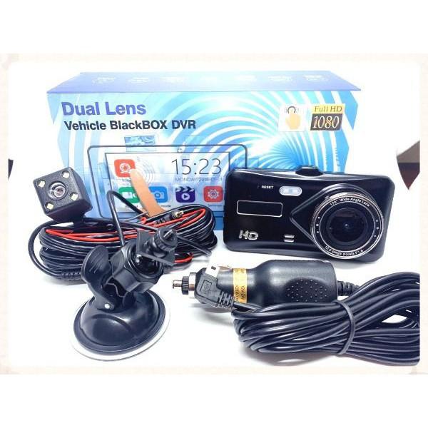 Camera Hành Trình Ô Tô, Kép Trước Sau Dual Lens BM60 Dành Cho Xe Hơi Hỗ Trợ full HD - Tích hợp màn hình cảm ứng