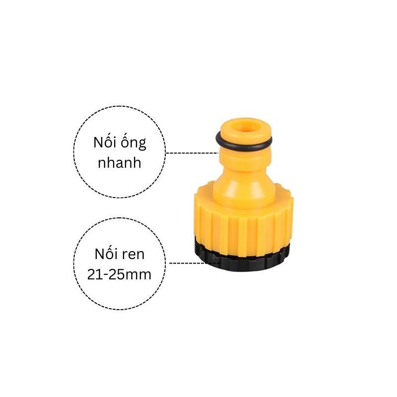 Bộ tưới cây rửa xe vòi xịt 8 chế độ đầy đủ kèm 5/10 mét dây ống nước áp lực