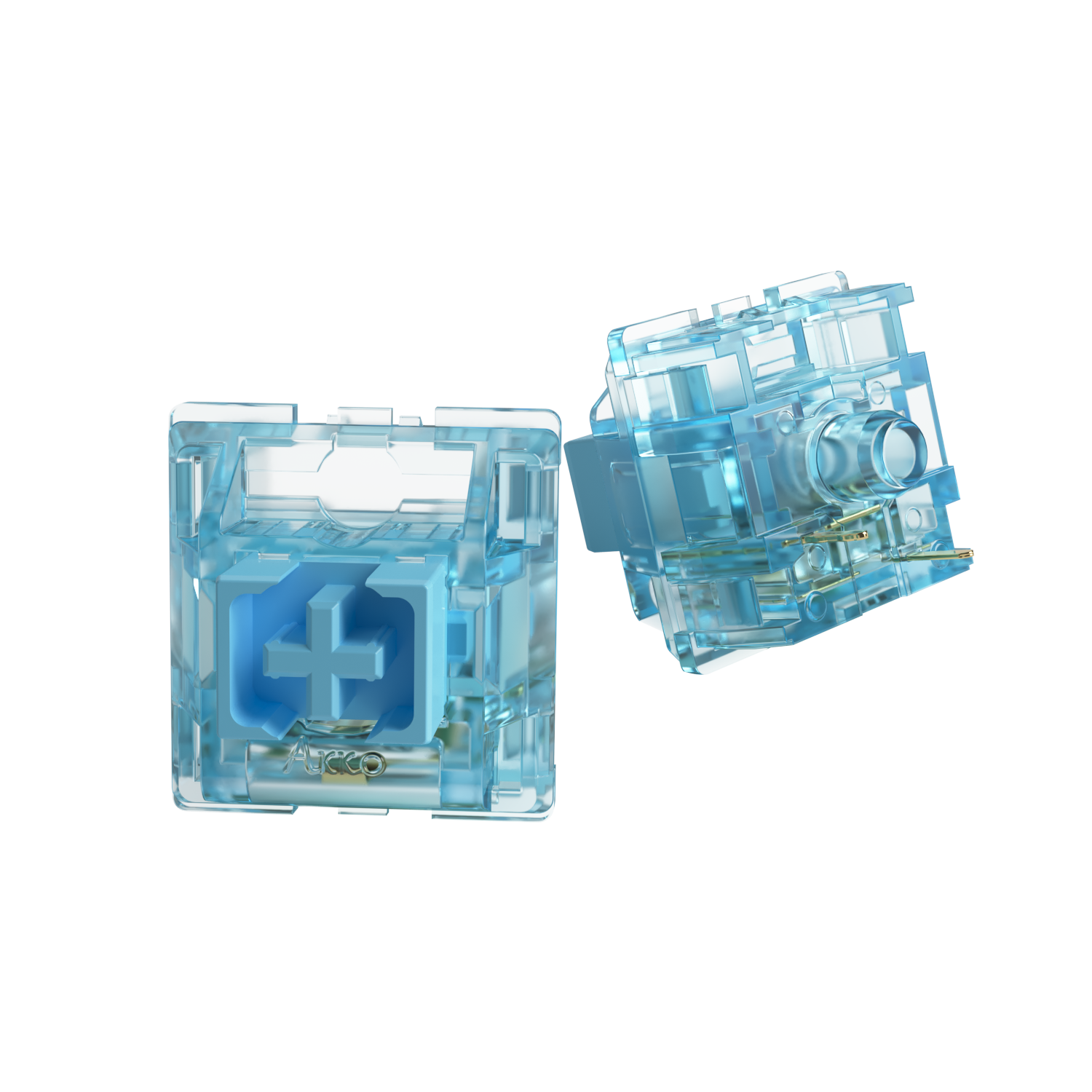 45 miếng AKKO CS Jelly Switch Set Tuyến tính màu hồng/Xúc giác màu xanh thạch/Tuyến tính màu đen thạch/Tuyến tính màu trắng/Xúc giác bọt biển/Tuyến tính sao biển