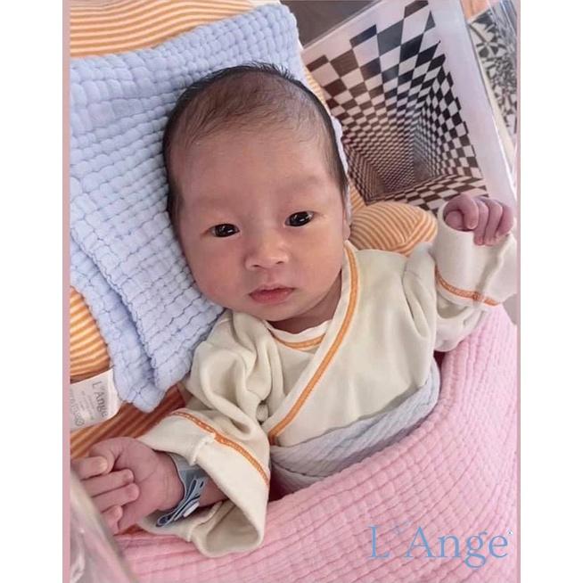 L'Ange Khăn sữa/lót gối vải bông 6 lớp 25x40cm