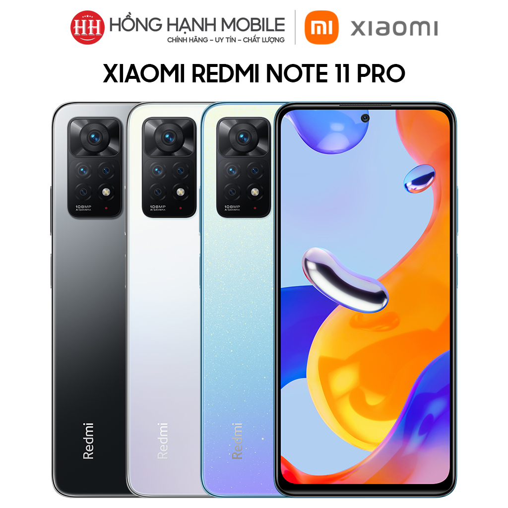 Điện Thoại Xiaomi Redmi Note 11 Pro 8GB/128GB - Hàng Chính Hãng