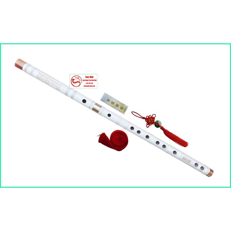 Sáo dizi bạch mã khớp inox Cao Cấp