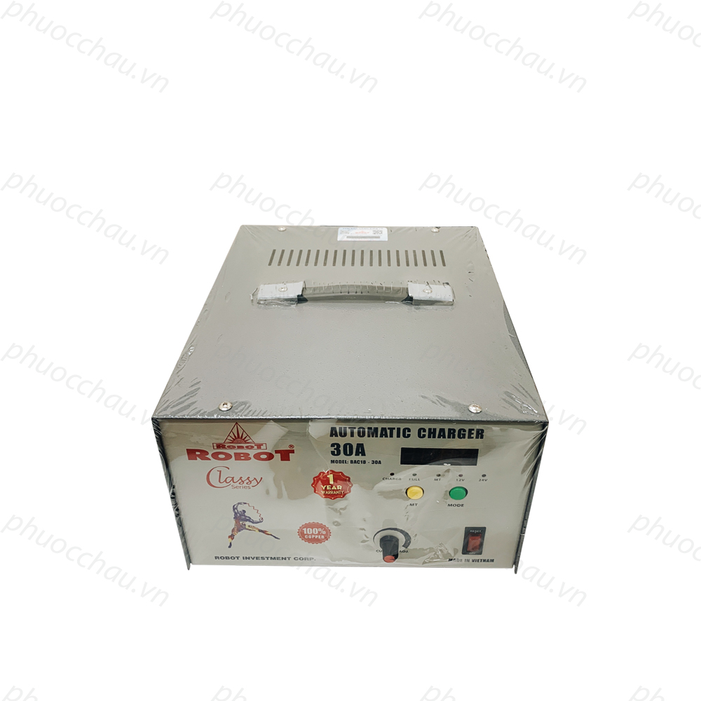 MÁY SẠC ẮC QUY ROBOT TỰ ĐỘNG 30A