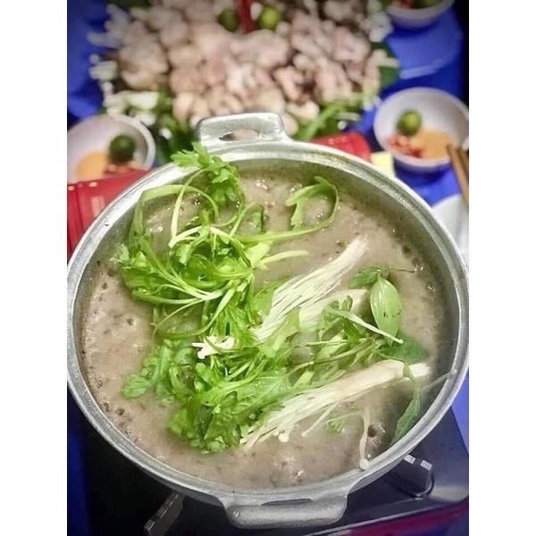 Tộ gang đúc kho thịt cá 25cm