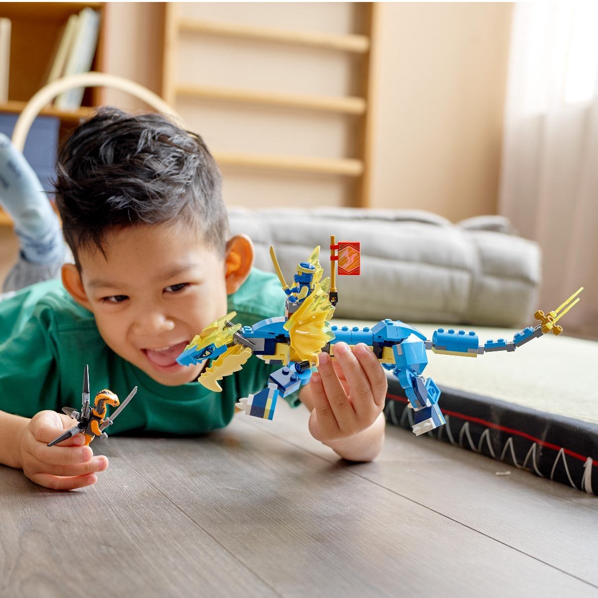 Đồ Chơi LEGO NINJAGO Rồng Thần Sấm Sét Của Jay 71760