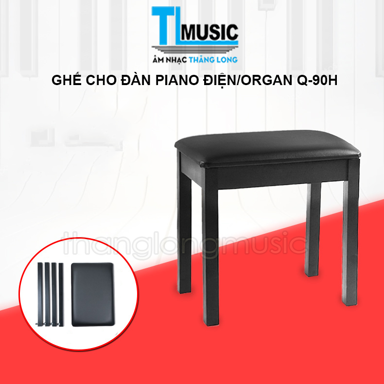 Ghế Sắt Tháo Lắp Chuẩn Cho Đàn Piano Điện, Organ Q-90H