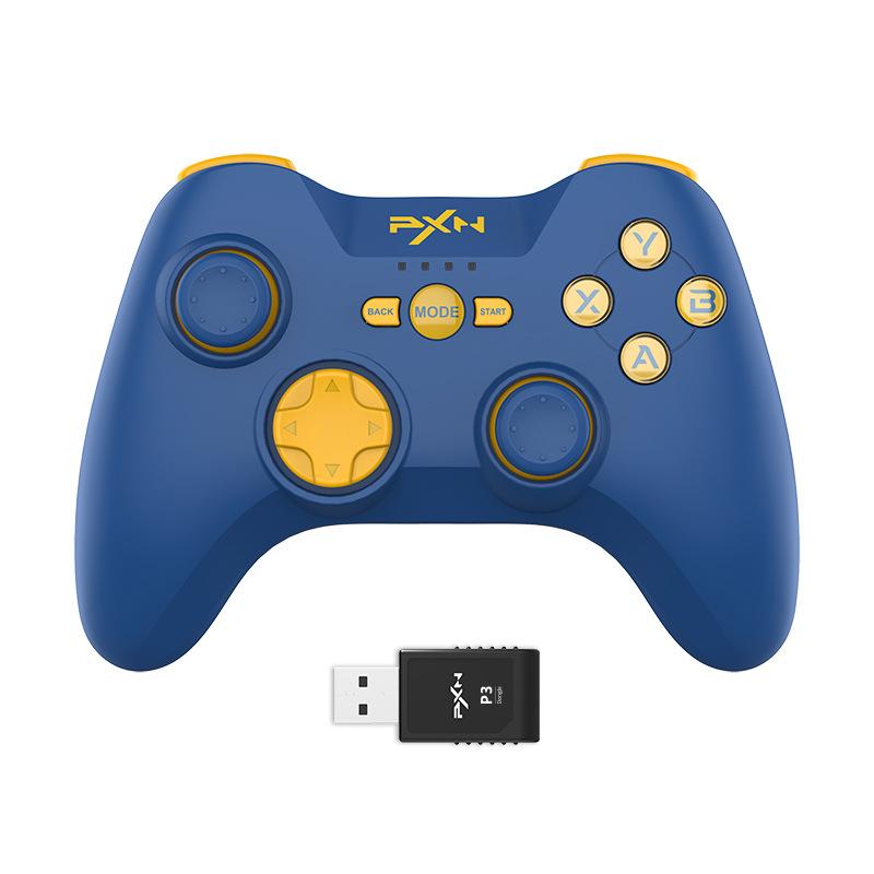 Phong cách mới nhất PXN Lai Shida P3 tay cầm chơi game bluetooth không dây pc phiên bản máy tính hơi nước máy tính TV máy chơi game tay cầm