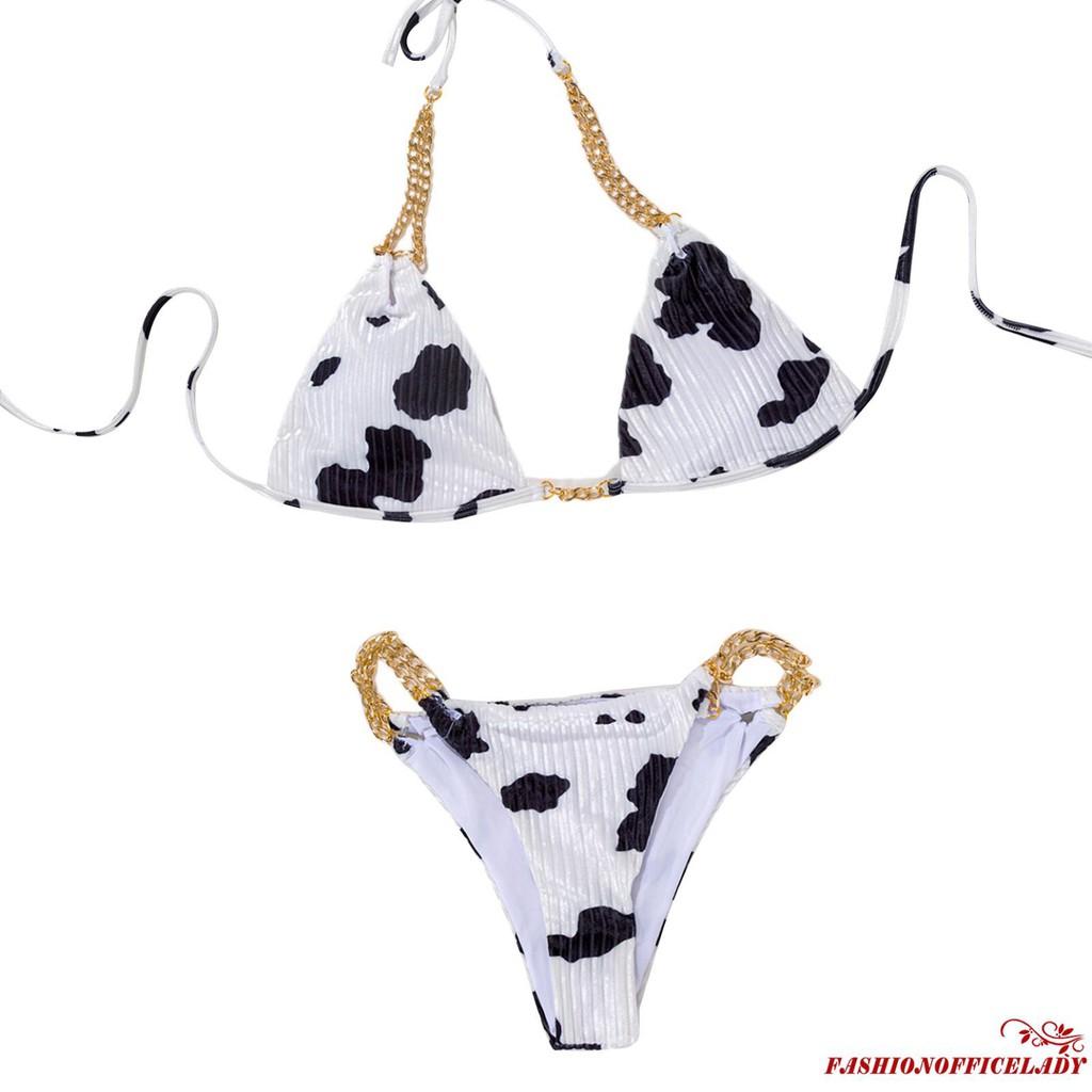 Set Bikini 2 Mảnh Thời Trang Quyến Rũ Dành Cho Nữ