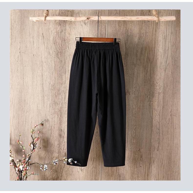 QUẦN BAGGY ĐŨI CẠP CHUN NHẸ MÁT thoải mai năng động