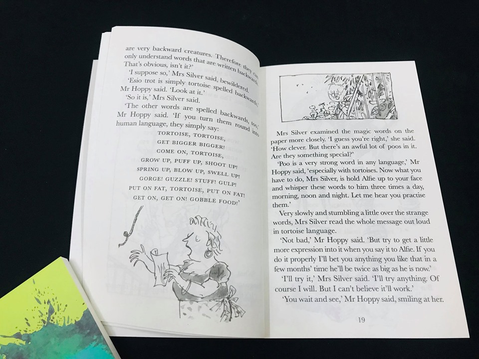 Tặng bộ roald dahl 16c in giấy chống lóa