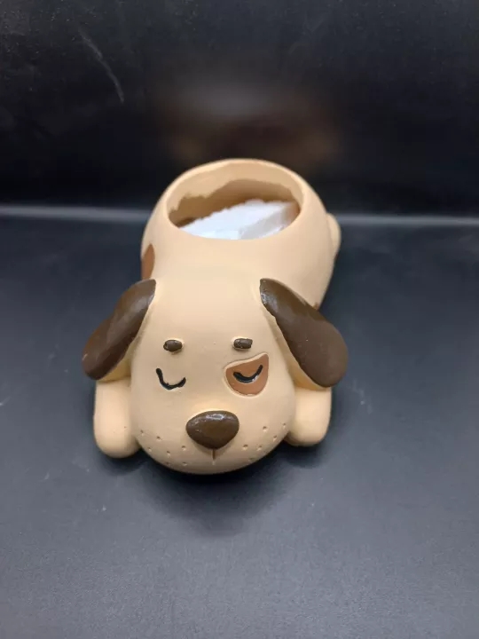 Chó trang trí sân vườn bằng gốm cao cấp