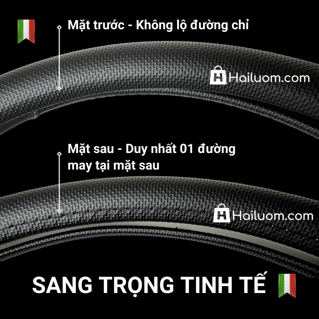 Bọc Vô Lăng ô tô MAZDA 2 | Bọc Vô Lăng cao cấp Sparco Italy