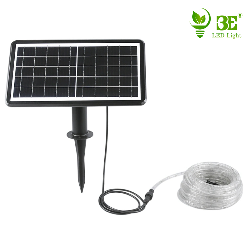 Đèn LED dây năng lượng mặt trời 3E LED LIGHT chống nước chiều dài 10 mét ánh sáng vàng chuyên dụng ngoài trời