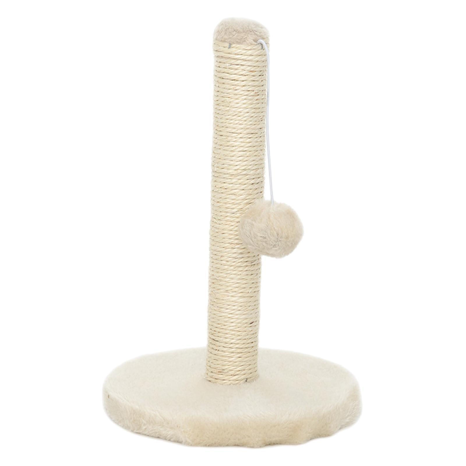 Cat  Kitten Cats Scratcher Scratch Poles Climbing Tree Beige