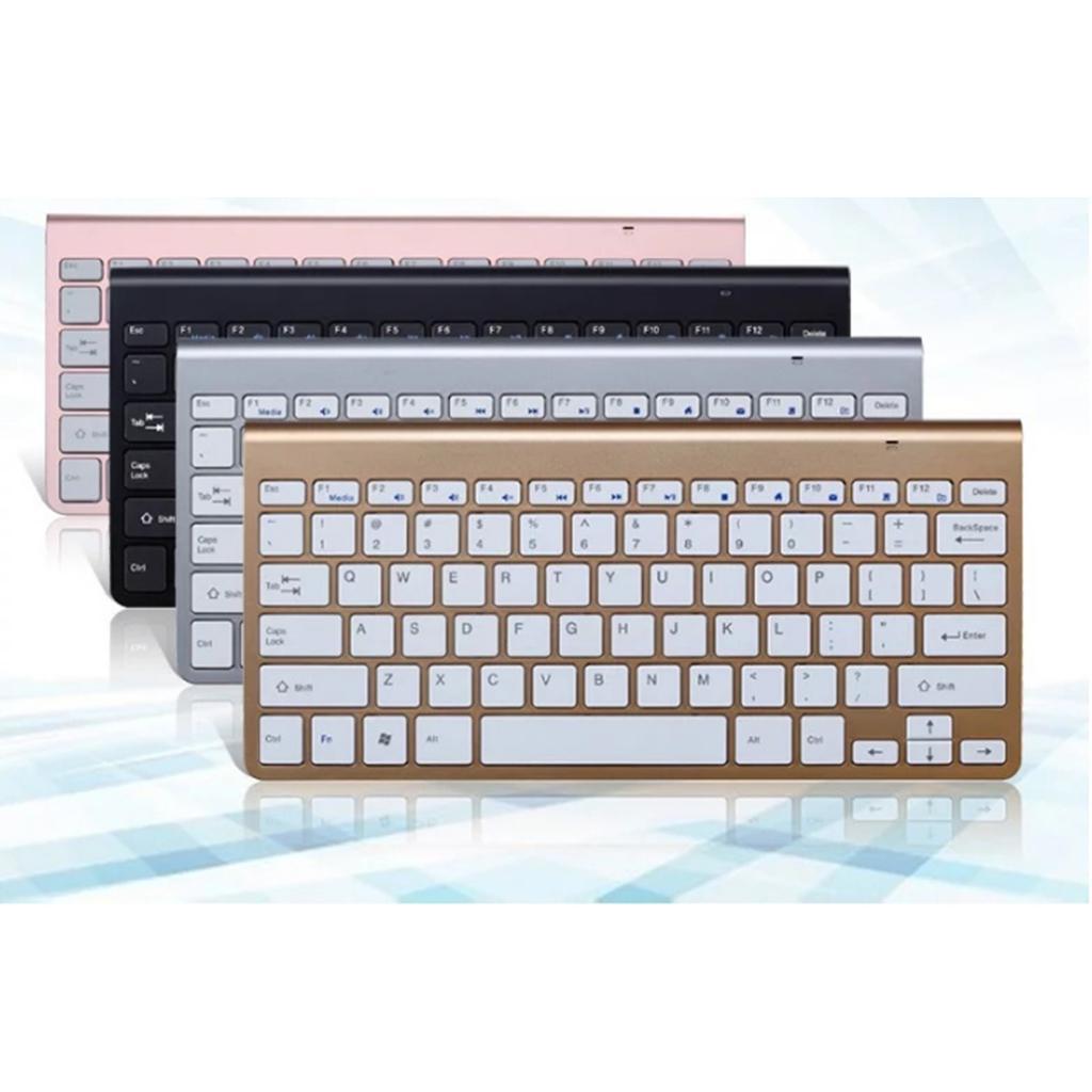 Mini Wireless Keyboard Mouse Set Waterproof 2.4G for  Laptop