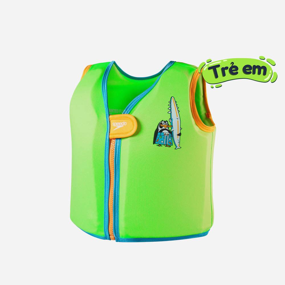 Áo phao trẻ em Speedo Printed Float Vest Iu Green/Blue - 8-1225214686