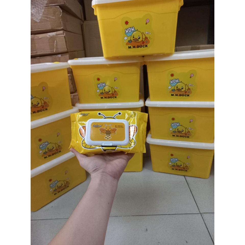 Khăn giấy ướt TẶNG KÈM THÙNG đa năng tiện ích