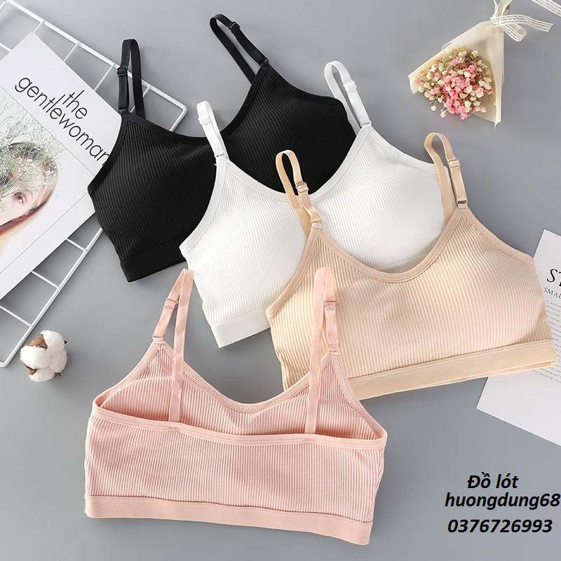 Bra / Áo Ngực- Áo Quây-Ống Không Dây Cotton Sợi Tăm Liền Mạch Hàng Loại Đẹp.
