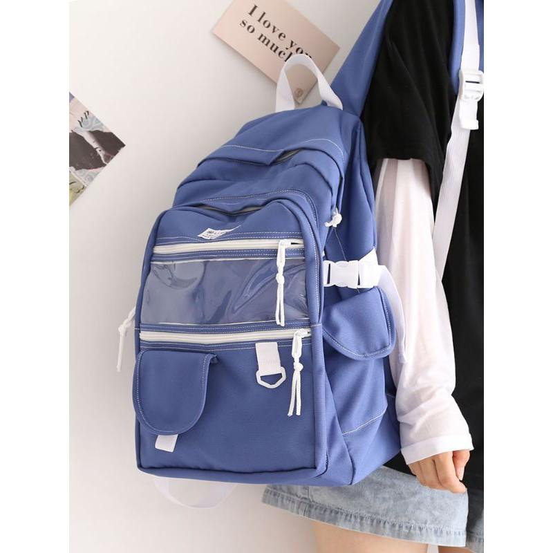 MIX PLASTIC BACKPACK + 2 PIN