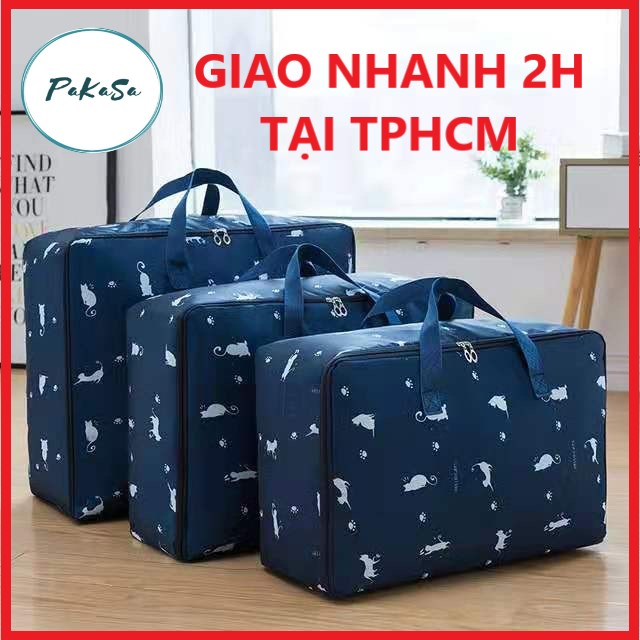 Sét 3 Túi Đựng Chăn Màn Quần Áo Nhiều Cỡ Chống Thấm Nước PaKaSa - Hàng Chính Hãng