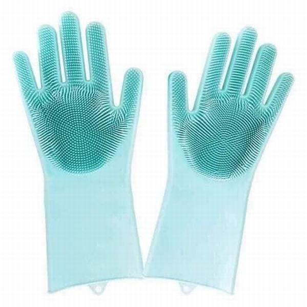 Găng Tay Silicon Rửa Bát Tạo Bọt