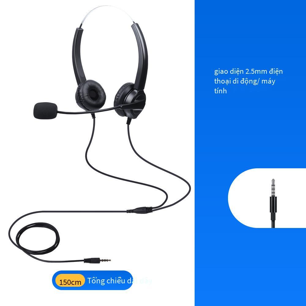 Tai nghe điện thoại đặc biệt Tai nghe Dịch vụ khách hàng Nhân viên tiếp thị qua điện thoại Trò chơi đặc biệt Tai nghe văn phòng Điều khiển dây bằng tai nghe lúa mì