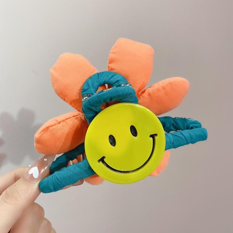 Kẹp gắp hình bông hoa + mặt cười