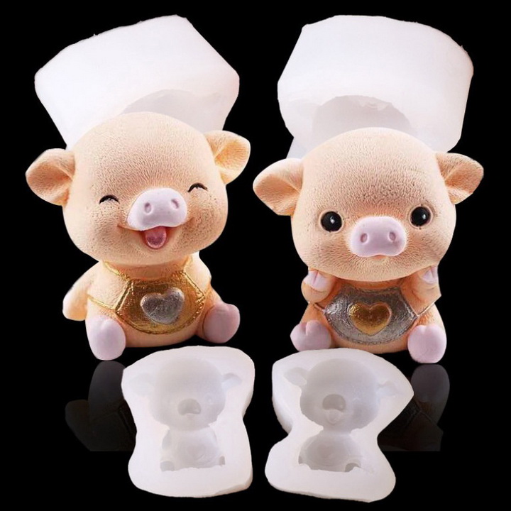 Khuôn trung thu lò xo Phúc Lộc Thọ Tài 4 mặt hình vuông - Loại 185 gram - Mã số 1095