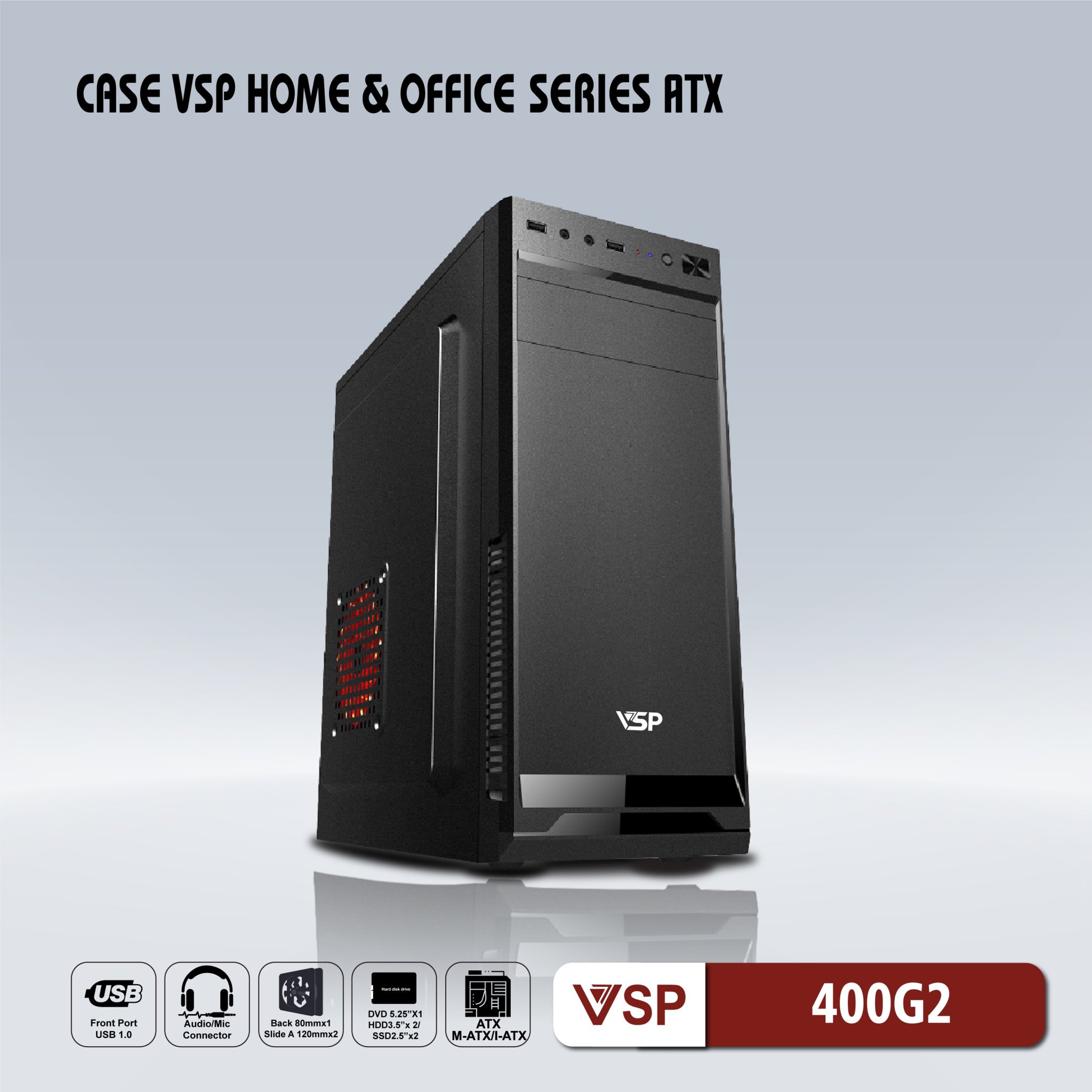 Case VSP 400G2 Model - Hàng chính hãng