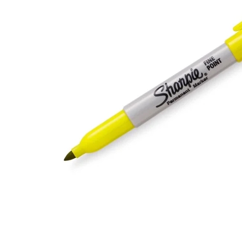 Bộ 2 Bút Lông Dầu Sharpie Fine 30035 - Vàng