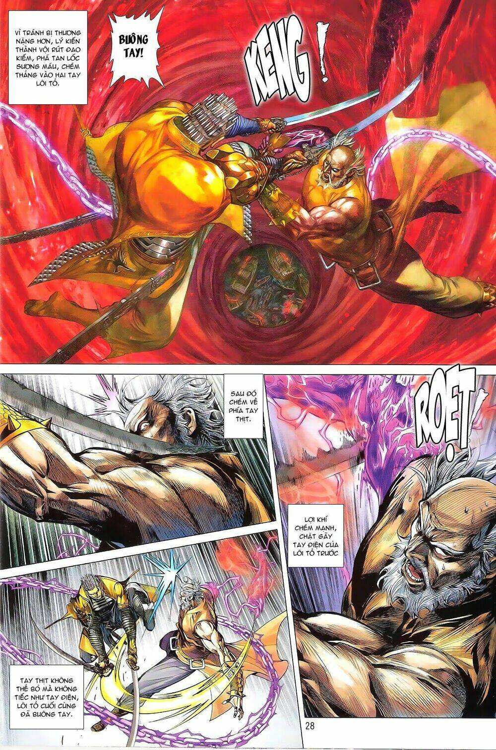 thiết tướng tung hoành (cựu tác) chapter 155 28