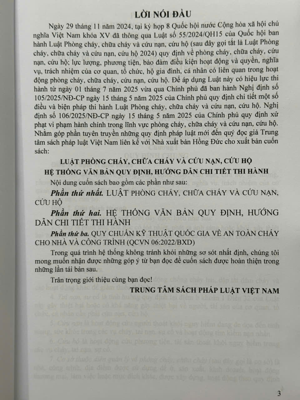 Sách Luật Phòng Cháy, Chữa Cháy Và Cứu Nạn, Cứu Hộ – Hệ Thống Văn Bản Quy Định, Hướng Dẫn Chi Tiết Thi Hành (V2586T)