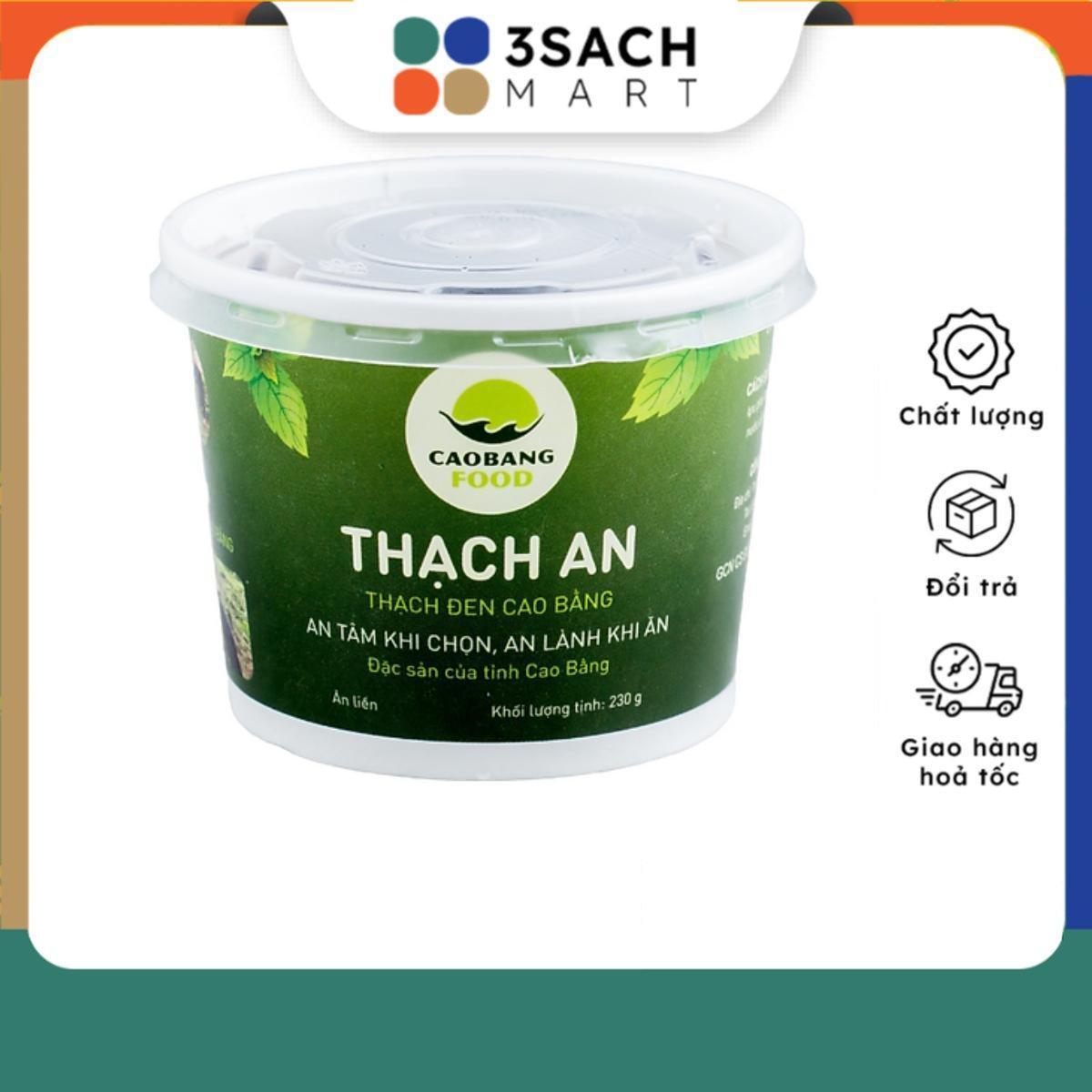 Thạch đen Thạch An - hộp 230gr