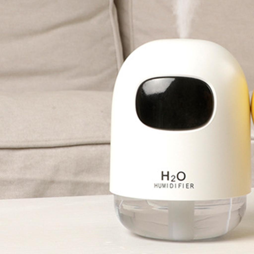 220ml Portable Mini Air Humidifier Oil Diffuser 7 LED Color for Home