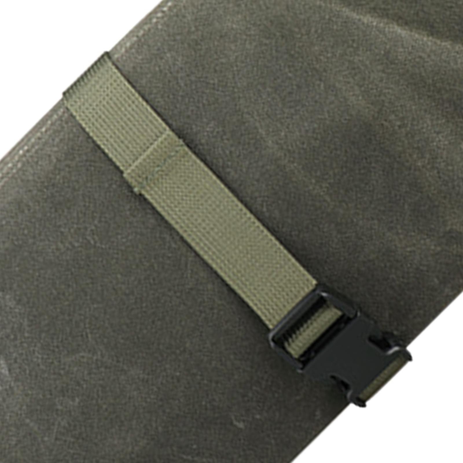 Knife Roll Bag with Shoulder Strap Knife Cutlery Carrier Carry Case for BBQ