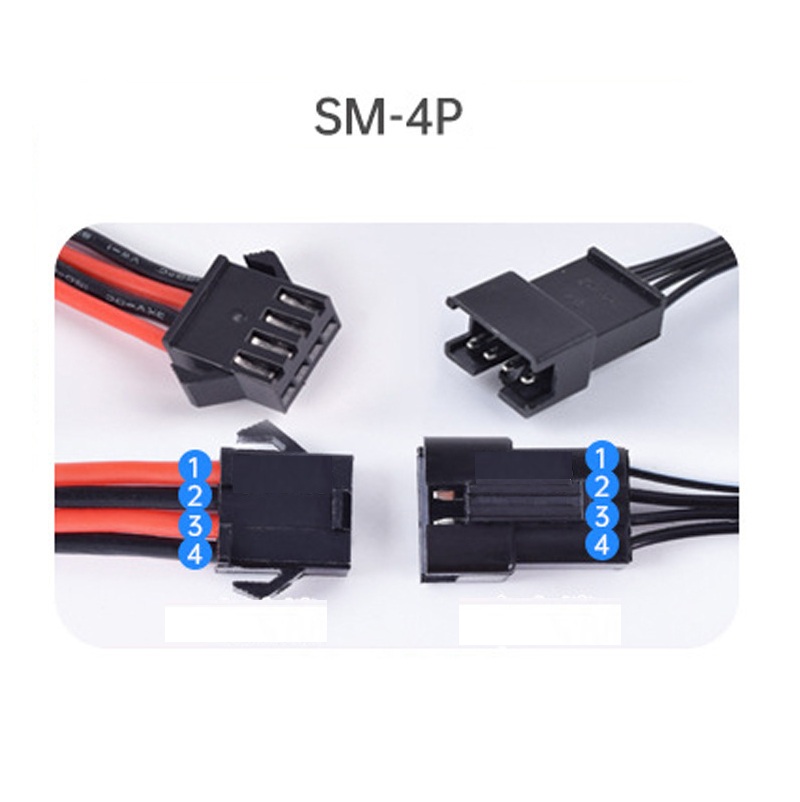 Dây cáp sạc usb 7.4V dung lượng 500mA chân cắm SM 4P