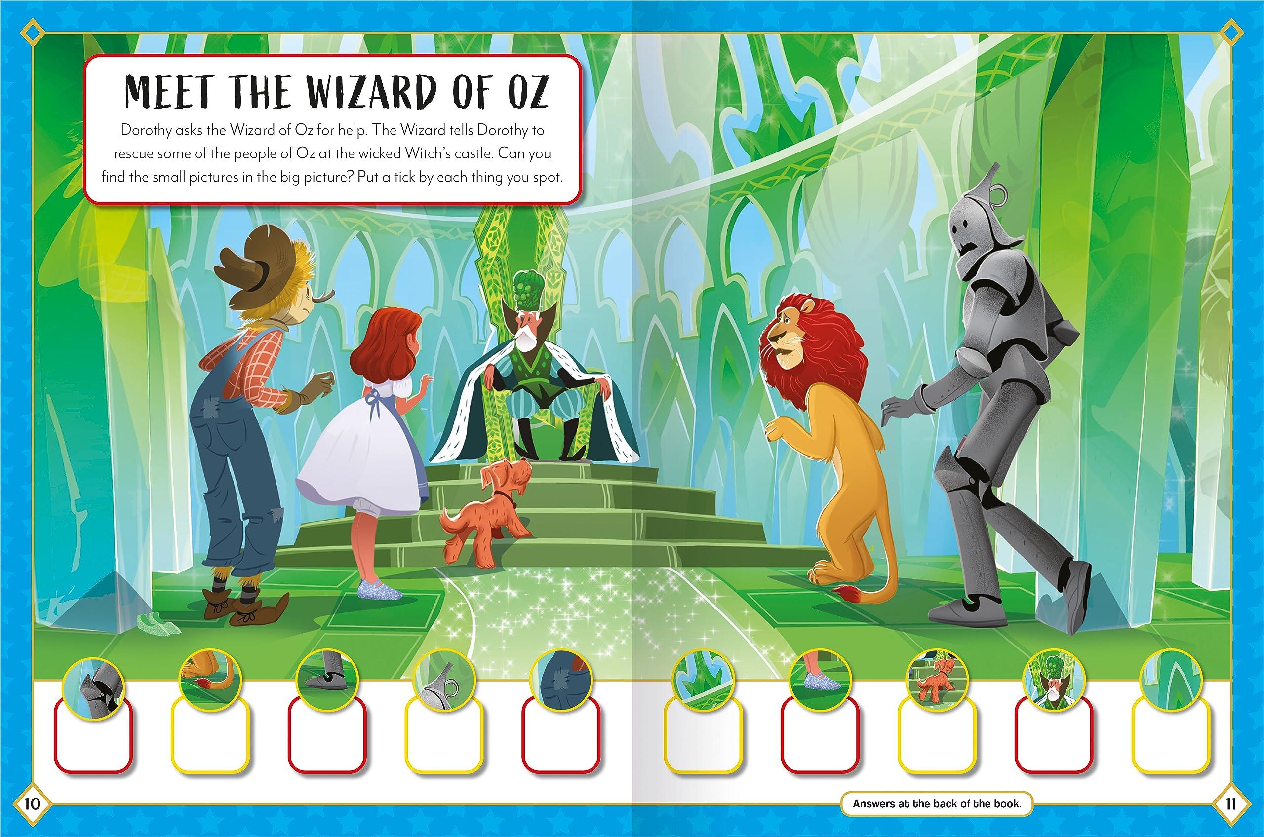 Sách ngoại văn: Sticker Activity Books - The Wizard Of Oz