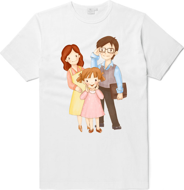 Áo gia đình đẹp cotton dày dặn mềm mát đủ size 5-110kg - GĐ011