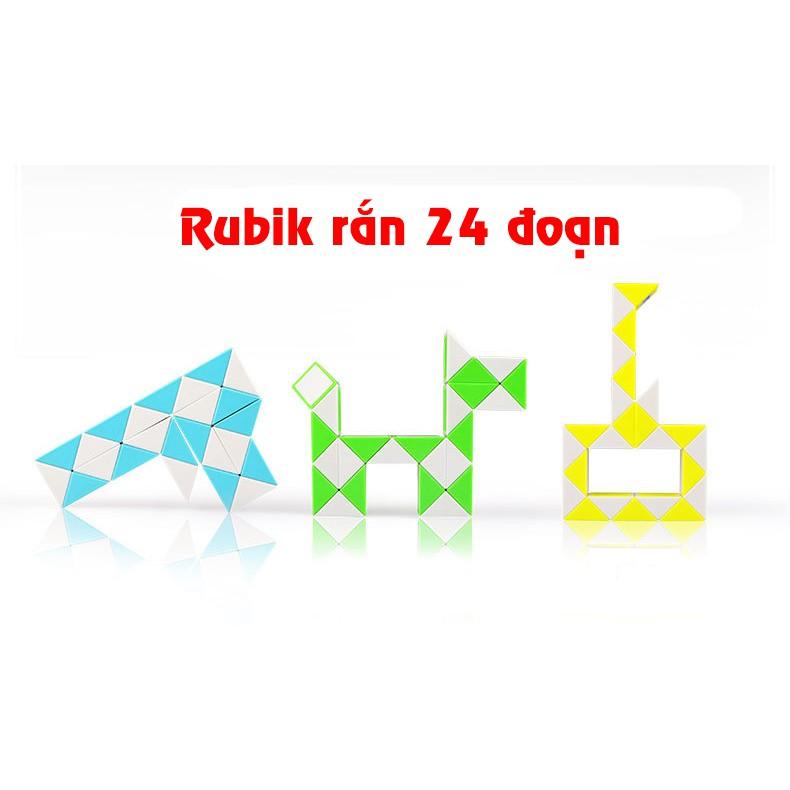 Đồ chơi ảo thuật Rubik rắn - Magic Snake - 24 đoạn