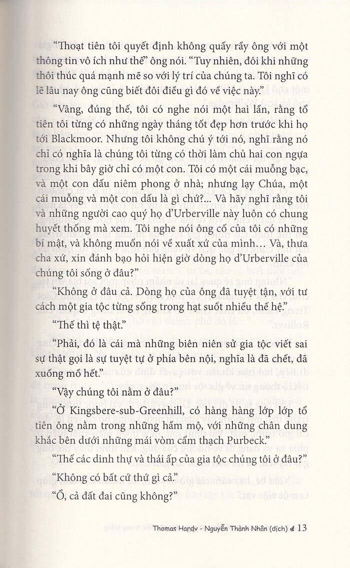Sách Tess Một Tâm Hồn Trong Trắng