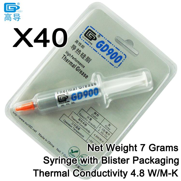 Trọng lượng tịnh 0,5/1/3/4/7/15/30/100/150/1000 Gram GD900 Keo tản nhiệt Keo tản nhiệt Thạch cao Hợp chất SY BAS BX ST CN CB HT