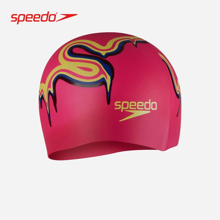 Mũ bơi trẻ em Speedo Slogan Prt - 8-0838615957